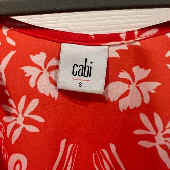 Cabi brand sleeveless tie top blouse - Picture 5 of 8